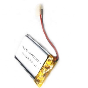 401020 50mah 3.7v 평면 사각형 최소 그래 핀 리튬 폴리머 배터리 셀 - Product Image 5