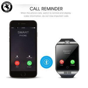 Montre intelligente Q18 avec caméra, Facebook, Whatsapp, <span class=keywords><strong>Twitter</strong></span>, synchronisation, SMS, prise en charge de la carte SIM TF, montre intelligente Android - Product Image 6