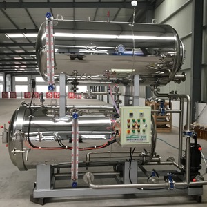Glass Can Sterilizer, <strong>Fish</strong> Can Sterilization <strong>Kettle</strong>, PP Bottled Food Production Line Equipment - Product Image 2