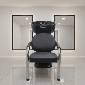 Cheap Portable Luxury Barbershop Equipment Shampoo Backwash Hair Washing Chair Shampoo <b>Bed</b> for Salon - Product Image 4