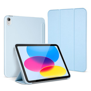 <span class=keywords><strong>Coque</strong></span> Étui Housse pour Tablette Intelligent en Gros en Cuir PU Luxe <span class=keywords><strong>Silicone</strong></span> TPU pour <span class=keywords><strong>iPad</strong></span> 10ème Génération 2022 (10,9 pouces) et <span class=keywords><strong>iPad</strong></span> 11ème Génération 2025 (A16) - Product Image 1