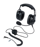 Headset Bandara Super ringan dengan Dorong Untuk Bicara