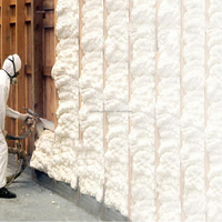 Barils chimiques d'isolation en mousse de polyuréthane à cellules fermées pour murs et toits