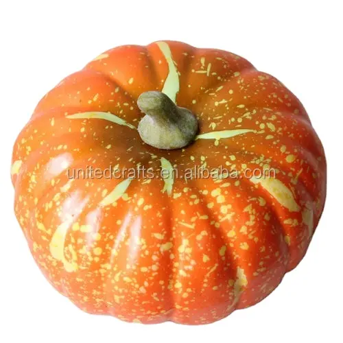 Simulazione modello di zucca verdura finta Halloween artigianato fai da te decorazioni per feste di compleanno