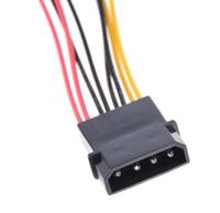 Adaptateur de câbles d'alimentation de ventilateur à 3 broches mo-lex à 4 broches, câble de ventilateur de refroidissement pour ordinateur PC 12V/5V DC pour CPU PC boîtier adaptateur de ventilateur