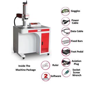 Montre Bijoux Argent Coupe Or Nom Bague Or Ecriture Laser <span class=keywords><strong>Mini</strong></span> Machine de Marquage Laser à Fibre - Product Image 3
