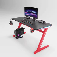 Venta caliente profesional precio más bajo mesa de juegos pc mesa de escritorio gammers escritorio inteligente para juegos