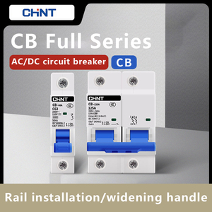 Автоматический выключатель CB Full Series AC/<span class=keywords><strong>DC</strong></span> для связи, 2-полюсный, для установки на DIN-рейку 35 мм, с огнестойким корпусом - Product Image 2
