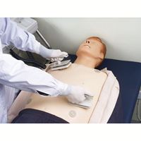 KyrenMed-Maniquí de Primeros Auxilios para Adultos, Dispositivo de ECG de Cuerpo Completo con Pantalla de Ordenador ACLS para Entrenamiento Universitario