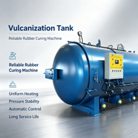 Autoclave de vulcanisation pour soufflets en caoutchouc, joints de dilatation et compensateurs