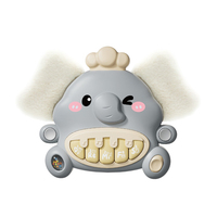Produits Tendances 2026 Nouvelle Arrivée Jouet Musical Électronique pour Bébé en Peluche avec Piano Sonore et Hochet à Mordiller en Peluche Douce