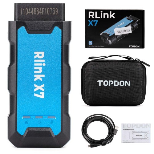 Topdon Rlink X7 with License Supports Consult3 Plus V241 Compatible with Original Software (Officially Certified)