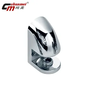 High Quality Furniture Fixed Zinc Alloy Glass Mounting Clamp