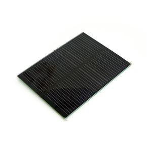 Panneau Makerfabs - 1W 5.5V Fabriqué en matériau monocristallin offrant une efficacité de transformation de l'énergie solaire élevée à 17% B302 - Product Image 1