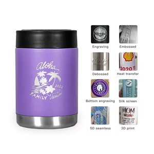 Portátil 12oz Acero inoxidable aislado botella <span class=keywords><strong>de</strong></span> cerveza titular vacío puede <span class=keywords><strong>enfriador</strong></span> para beber - Product Image 6