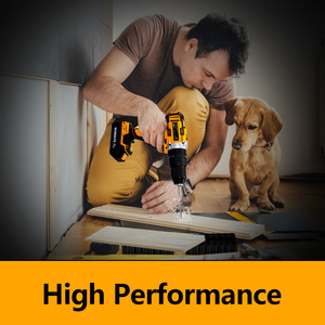 Ensemble de perceuse à percussion sans fil professionnelle WORKSITE 20V - Couple de serrage de 40 N.m, tournevis électrique alimenté par batterie - Product Image 5