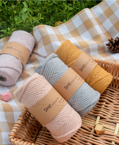 <span class=keywords><strong>Corda</strong></span> in Macramè Intrecciata di Alta Qualità, Morbida <span class=keywords><strong>Corda</strong></span> di Cotone Naturale per Decorazioni da Parete - Product Image 1