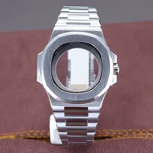 Mens Automatic Sapphire Glass Watches Accessories Case NH35 For NH34 NH35a NH36 NH38 Movement