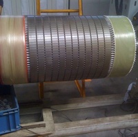 Bande isolante en fibre de verre tissée imprégnée de résine polyester Haiying 2830, haute température, pour moteur, résistance à la traction 500