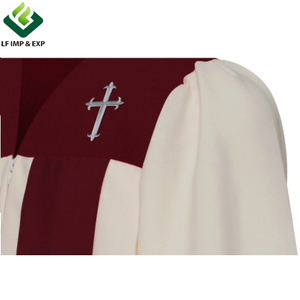 Túnicas de Coro Blancas de Alta Calidad con Cruz para Iglesia Harmony, Personalizadas - Product Image 5