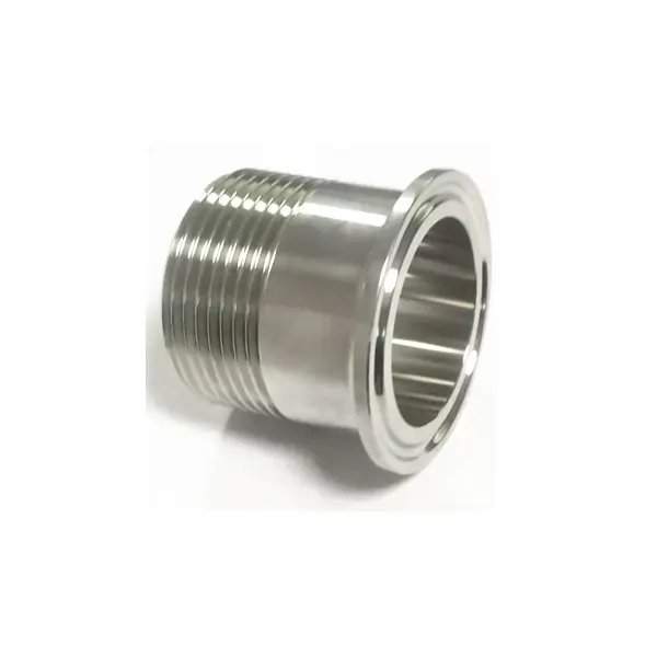 stainless steel sanitary 1.5" tri clover male female adapter