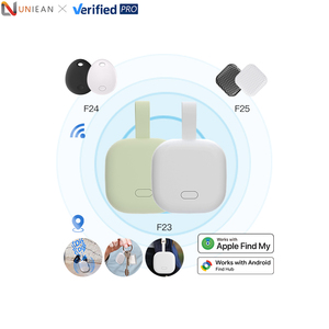 UNIEAN F24 Traceur GPS intelligent anti-perte, localisation en temps réel pour enfants, animaux de compagnie, objets personnels, <span class=keywords><strong>iPhone</strong></span>, IP67, plastique - Product Image 1