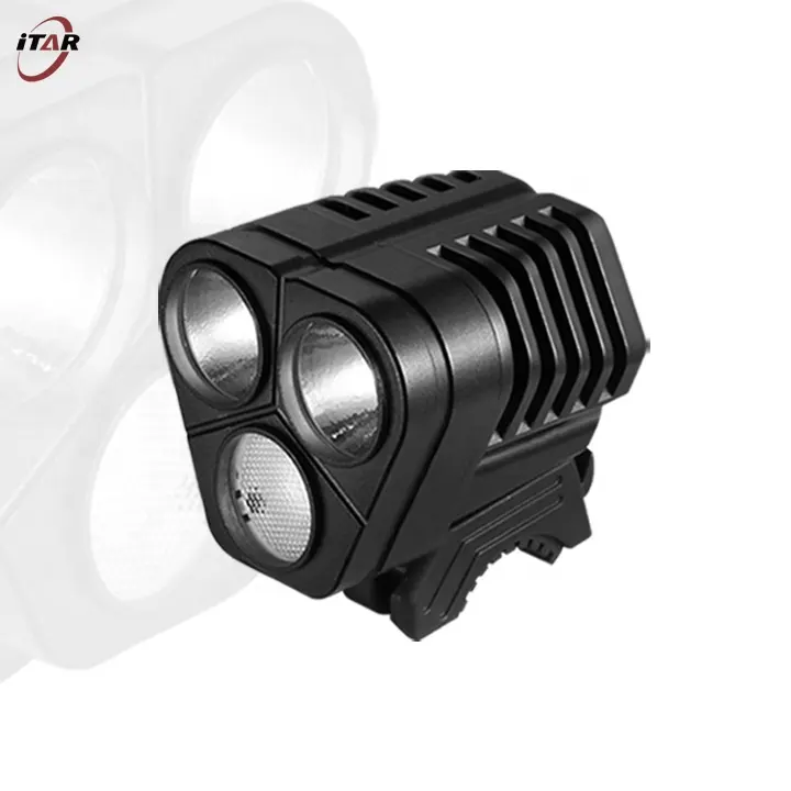 Multifunctional Camping Cycling Hunting CREE XML2 Led Flashlight Bicycle LED Light Rechargeable Bike Light