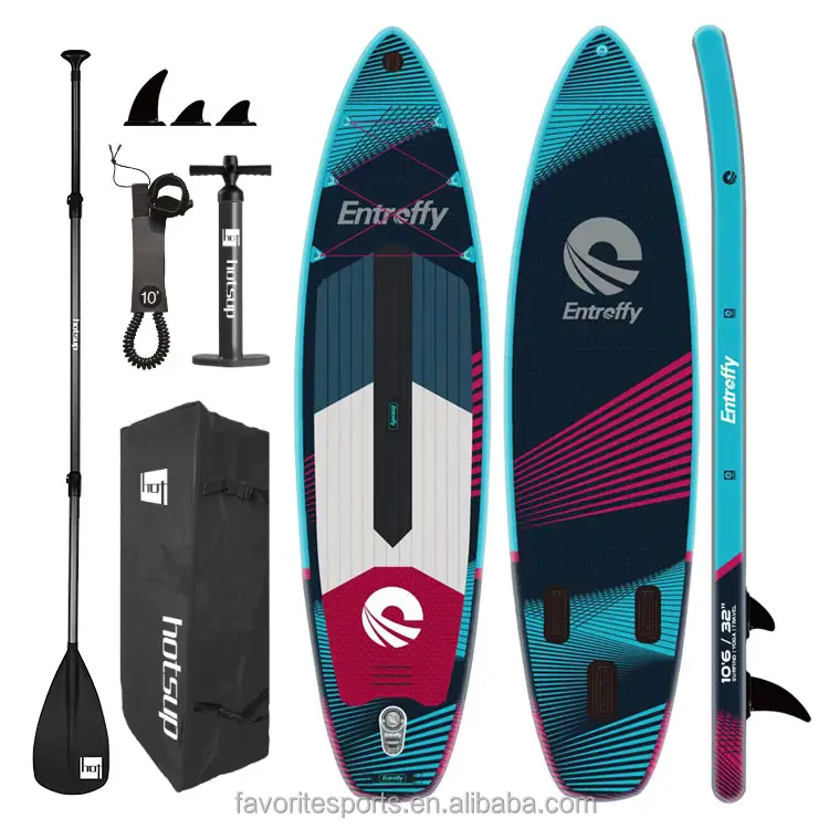 Lieblings-Bestseller 2024 aufblasbares Paddleboard Produkt mit Stand-Paddle-Board jedes Zubehör zu verkaufen