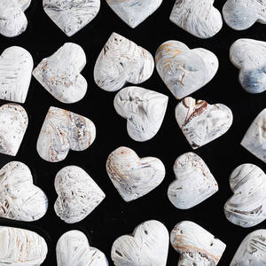 Cristaux polis de haute qualité en gros, pierres de guérison en cristal de diamant, agate dendritique en forme de cœur, 50-70 mm, cadeaux de mariage européens - Product Image 4