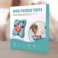 Nunbell – Jouet éducatif et durable pour animaux de compagnie, non toxique, classique et moderne, pour l'entraînement de l'IQ des chats et des chiens, en PP, pour friandises et puzzles à mâcher