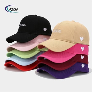 Gorra de béisbol AZOV de moda con bordado lateral, gorra casual con letras pequeñas, gorra con visera para parejas, sombrero para <span class=keywords><strong>el</strong></span> <span class=keywords><strong>sol</strong></span> - Product Image 1