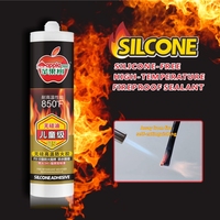 Sealant Silikon Tahan Api Suhu Tinggi untuk Konstruksi Pintu Jendela, Panel Insulasi Api, dan Penyegelan Kedap Air