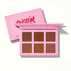 Paleta de Rubor, Iluminador, Contorno y <span class=keywords><strong>Bronceador</strong></span> de Marca Privada, Paleta de Maquillaje Facial Vegana Personalizada, Bronceadores e Iluminadores - Product Image 3