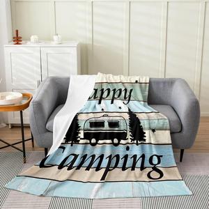 Assorted Print Flannel <b>Blanket</b> Throw <b>Blanket</b> Nap <b>Blanket</b> Fade Resistant Lightweight <b>for</b> Winter Warmth Custom Print - Product Image 5
