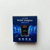 Adaptador USB Inalámbrico para Computadora con Wifi 6, Dongle USB AX1800, Banda de Frecuencia de 2.4GHz y 5.8GHz, Receptor BT5.3, Tarjeta de Red