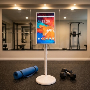 15.6 Inch Commercial Digital Signage Android13 6+128GB All-in-One <b>Tablet</b> LCD Display Touchscreen Indoor Use 1 Year Floor <b>Stand</b> 1 - Product Image 1