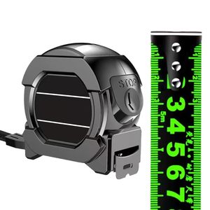 Thickened Film-coated Durable <b>Measuring</b> Tool Tape Single Sided Brake Fluorescent Automatic Tape <b>Measure</b> - Product Image 2