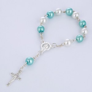 Perle <span class=keywords><strong>de</strong></span> verre croix chapelet baptême baptême religion église événement <span class=keywords><strong>mariage</strong></span> <span class=keywords><strong>1</strong></span>ère communion bébé douche <span class=keywords><strong>cadeau</strong></span> <span class=keywords><strong>de</strong></span> Pâques - Product Image 4