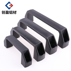Aluminum Alloy Handle Bow Shape 90 120 150mm For Cabinet Doors Easy Carry - Product Image 1