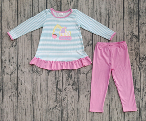 Personalizado Top bebé niña adorable Boutique Blanco GAME DAY vinilo estampado Top chico niño abrigo invierno diseño niño ropa cremallera conjunto - Product Image 4