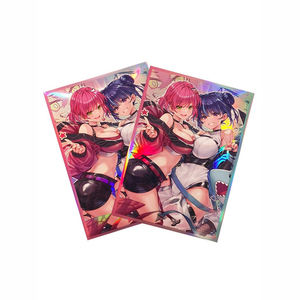 <span class=keywords><strong>Prix</strong></span> d'usine, pochettes de <span class=keywords><strong>cartes</strong></span> à impression holographique, impression artistique, impression personnalisée pour Mtg <span class=keywords><strong>Yugioh</strong></span> Tcg, pochettes de <span class=keywords><strong>cartes</strong></span> de jeu de trading sexy anime - Product Image 1