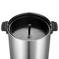 Urne à café commerciale de grande capacité à infusion rapide de 140 tasses et distributeur de boissons chaudes