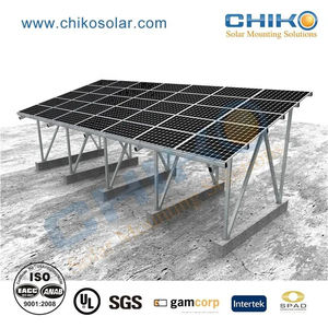 Sistem Pemasangan Panel Surya Grosir Produsen untuk Carport, Rak untuk Parkir Mobil, Carport Surya Premium - Product Image 4