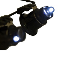 20x grossissement LED éclairage en plastique Optique lentilles Loupes