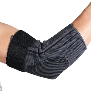 Hochwertige rutsch feste elastische Arm-Ellbogen-Ärmels tütze Gestrickte Ellbogen-Stütz polster für Frauen und Männer