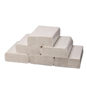 Personnalisé pas cher prix F-<span class=keywords><strong>S</strong></span>-C mulitfold Vfold 200 feuilles essuie-mains pâte vierge 2ply serviette en papier de cuisine - Product Image 1