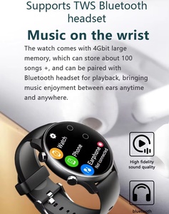 สมาร์ทวอทช์รองรับการโทรผ่านบลูทูธ Alipay WeChat Pay ระบบควบคุมการเข้าออกด้วย NFC - Product Image 4