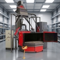 Máquina Granalladora Rotativa Q3515 con Mesa de 1500mm, Motor PLC, Capacidad de 2-3t/h para Superficies de Fundición/Forging de Engranajes, Certificación CE