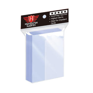 QY 91x66mm Transparent PP Card Sleeves Non-PVC <b>Protective</b> Sleeves for Gaming Cards and Business Cards - Product Image 1