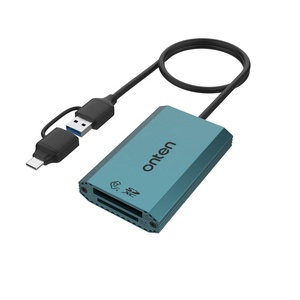 USB-C/USB-A để CF thể hiện Loại B <span class=keywords><strong>SD</strong></span> XC Đầu đọc thẻ USB 3.2 Gen 2 10 Gbps thể hiện b-loại <span class=keywords><strong>SD</strong></span> 4.0 2-trong-1 nhanh chóng truyền dữ liệu OTN-P2 - Product Image 5